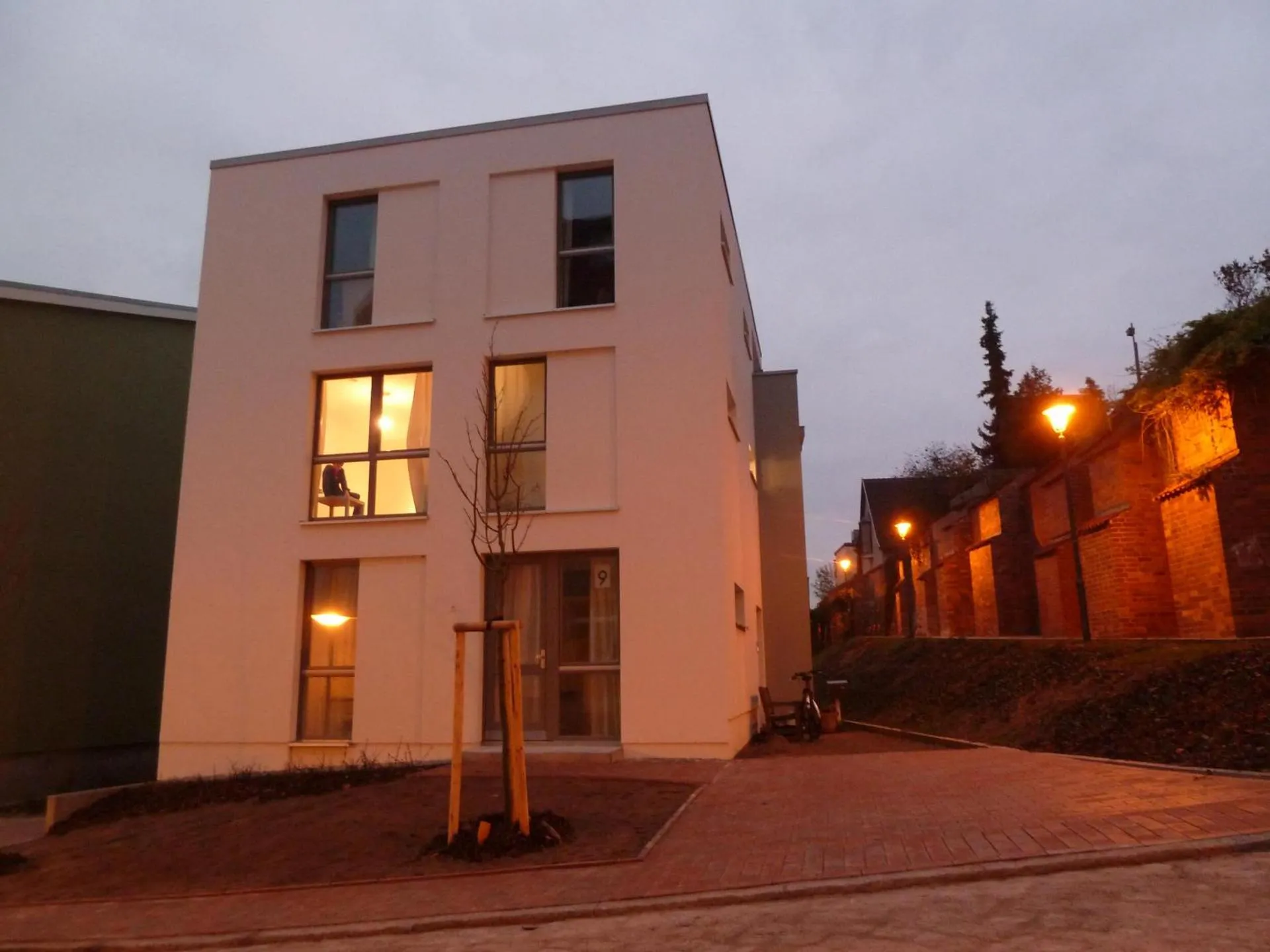 Das Haus am Abend